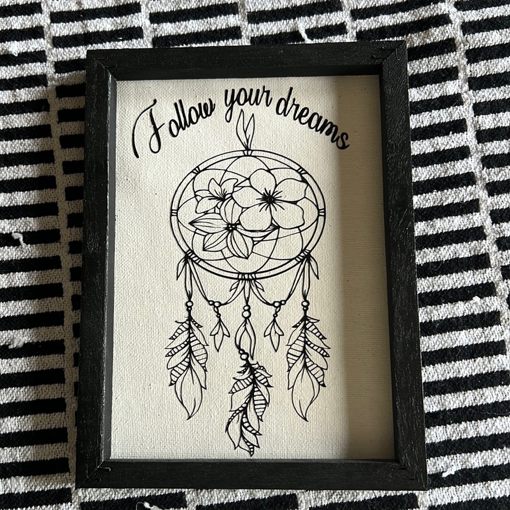 Homemade sign